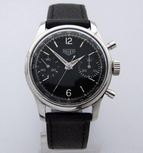 HEUER ref.404NT Black Dial